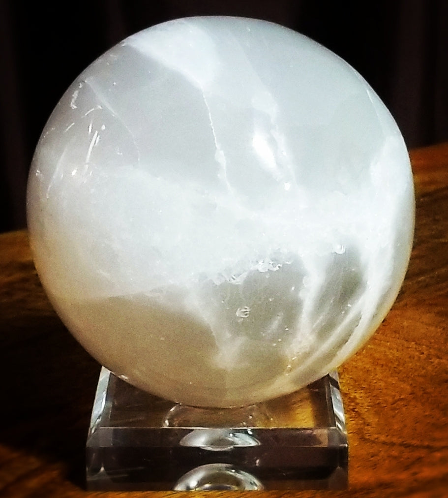 Large Selenite sphere